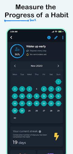 Habit360 Habit Tracker & To-do screenshot 3