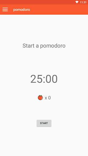 pomodoro timer screenshot 1