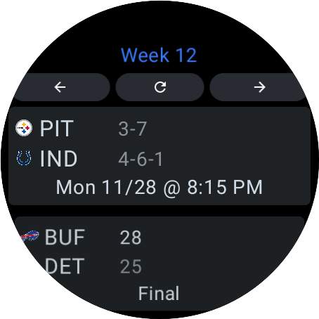 Sports Alerts - NFL edition screenshot 8