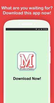 Draw 3D Alphabet Letters & Numbers Step by Step screenshot 8