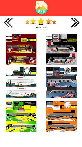 Livery Bussid Lorena screenshot 2
