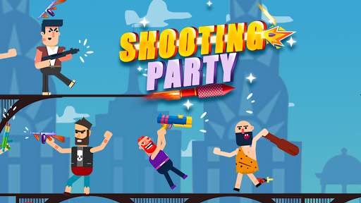 Shooting Party: Gun Master Ragdoll Fighting Games screenshot 1