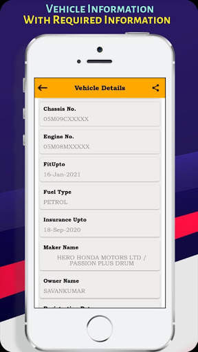 RTO Vehicle Info with Number Plate & RTO Exam screenshot 3