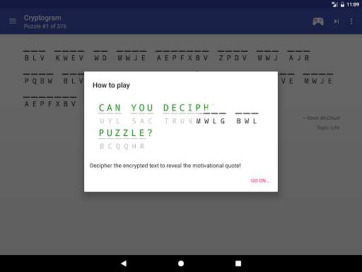 Cryptogram - puzzle quotes screenshot 13