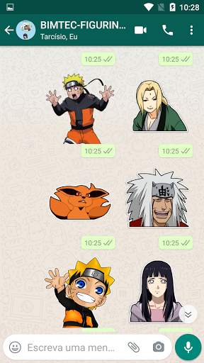 Animated Stickers of Naruto - Konoha WAStickers screenshot 2
