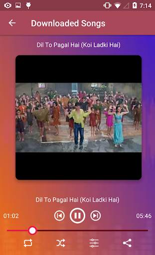 Songs Cafe - Mp3 Music Player screenshot 3