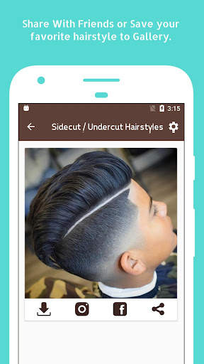 Latest Hairstyles Boys Men Hai screenshot 3