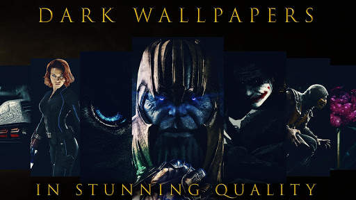 5K Black I Dark Wallpapers screenshot 1