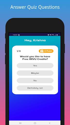 Quiz for IMVU Credits Calculator screenshot 2