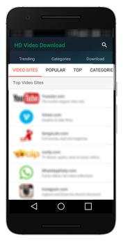 HD Video Downloader 2017 screenshot 4
