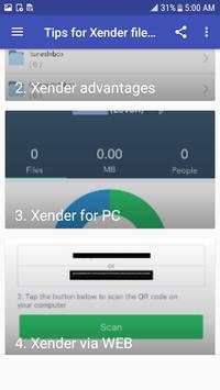 Tips for Xender file download screenshot 2
