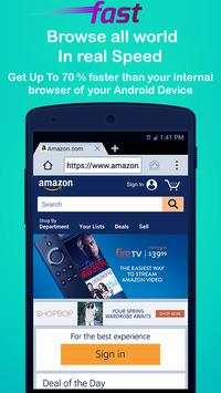 fast Web Browser & Fast Explorer 2018 screenshot 1
