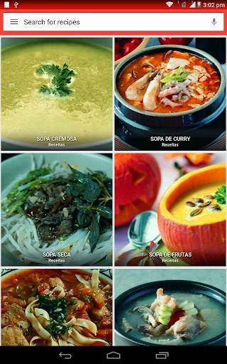 Receitas da sopa screenshot 9