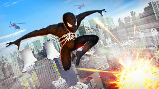 🕷 Spider Superhero Fly Simulator screenshot 1