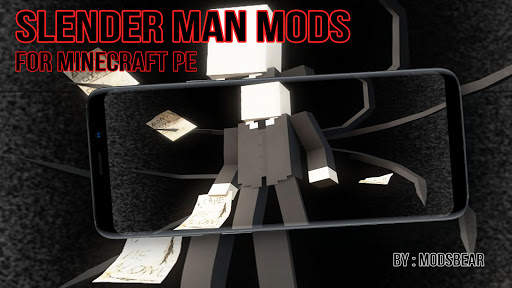 Scarry Mods - Slender Man Mod For Minecraft PE screenshot 1
