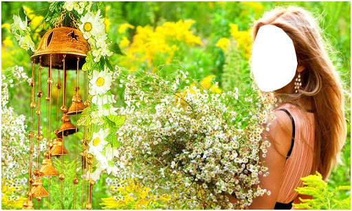 Women With Flowers Photo Suit screenshot 2