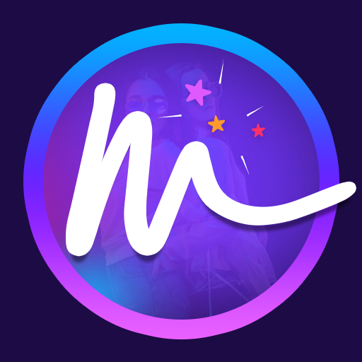 M Editor : Magic Effect &amp; Lyrical Video Maker иконка