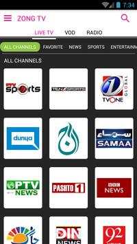 Zong TV screenshot 2