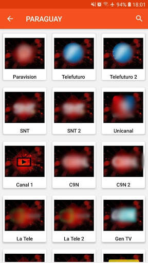Canales Tv. Paraguay screenshot 1