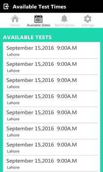 Cancellation driving test app screenshot 3
