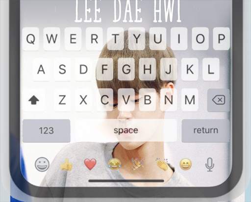 Wanna One Keyboard Theme screenshot 3