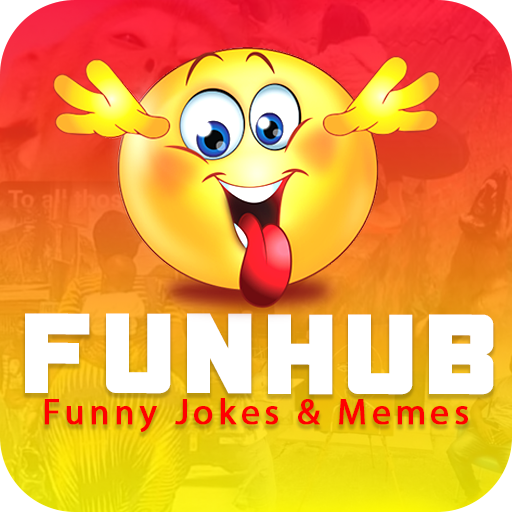 FunHub - Funny Jokes &amp; whatsapp status saver icon