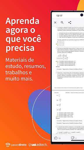 Passei Direto - App de Estudos screenshot 1