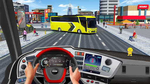 Coach Bus Driving - Bus Games screenshot 3