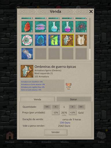 Heroes and Merchants RPG screenshot 12