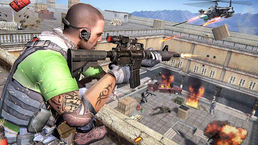 World War Shooting Games 3D screenshot 1