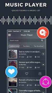 Music Player 2017 🎼 screenshot 1