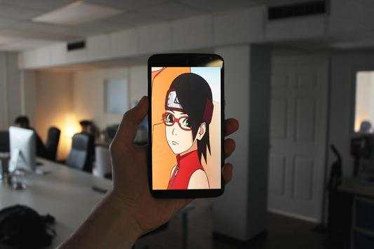 Sarada Uchiha HD Wallpaper 5 تصوير الشاشة