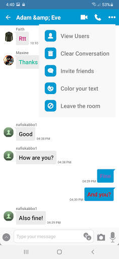 Mmtune Messenger screenshot 7