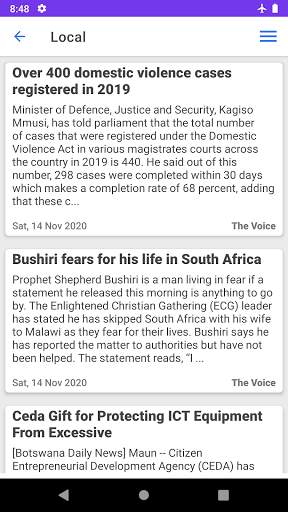 Botswana News & More screenshot 4