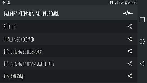 Barney Stinson Soundboard screenshot 3