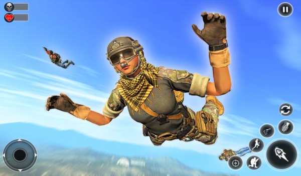 Unknown Battlegrounds Free Fire Squad : Survival screenshot 11