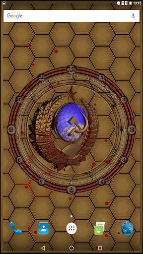 USSR Clock Live Wallpaper screenshot 3