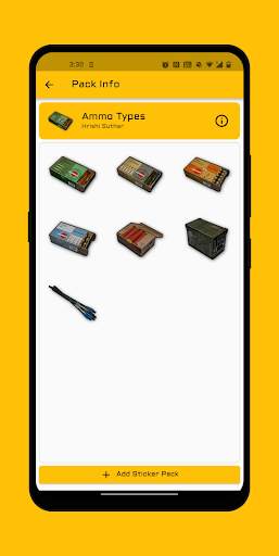 Battleground Stickers स्क्रीनशॉट 8
