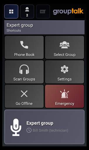 GroupTalk screenshot 1
