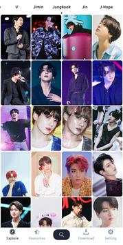 방탄소년단 배경화면 - BTS Wallpaper HD 4K Lock Screen 2020 4 تصوير الشاشة