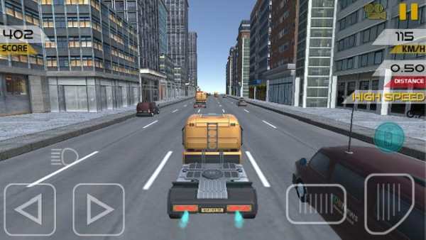 Unlimited Highway Bus & Truck Racing screenshot 1
