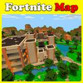 Map Fortnite for Minecraft logo
