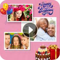 Happy Birthday video Maker-videos for Birthday logo