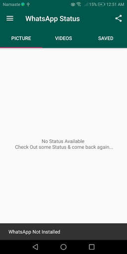 WhatsUp Status Saver screenshot 2