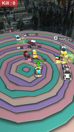 Car Bumpers Smash Stunts Racing Rush Arena screenshot 1