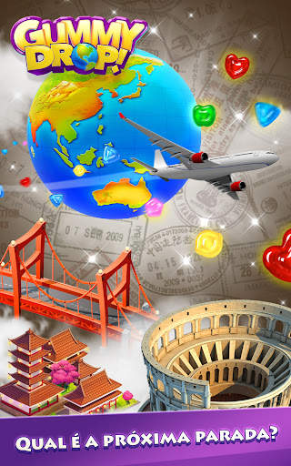 Gummy Drop! Combinar 3 e criar screenshot 5