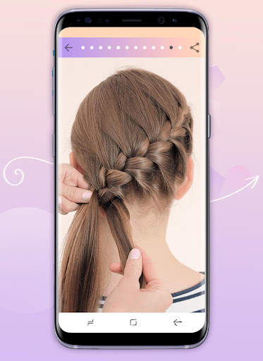 Hairstyles step by step screenshot 7