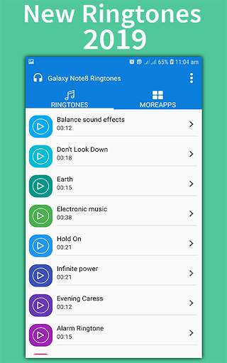 Super Galaxy Note8 Ringtones screenshot 1