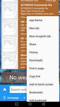 UC Web Browser Explorer screenshot 2