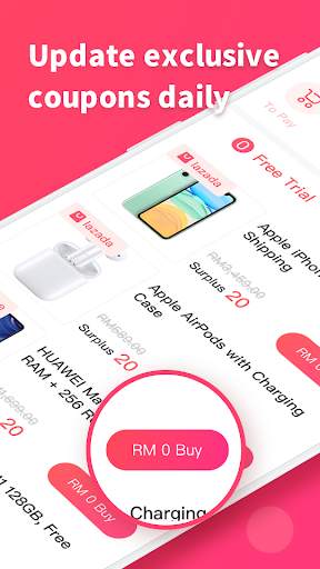 Freeback - Free shopping  at Lazada,Shopee screenshot 2